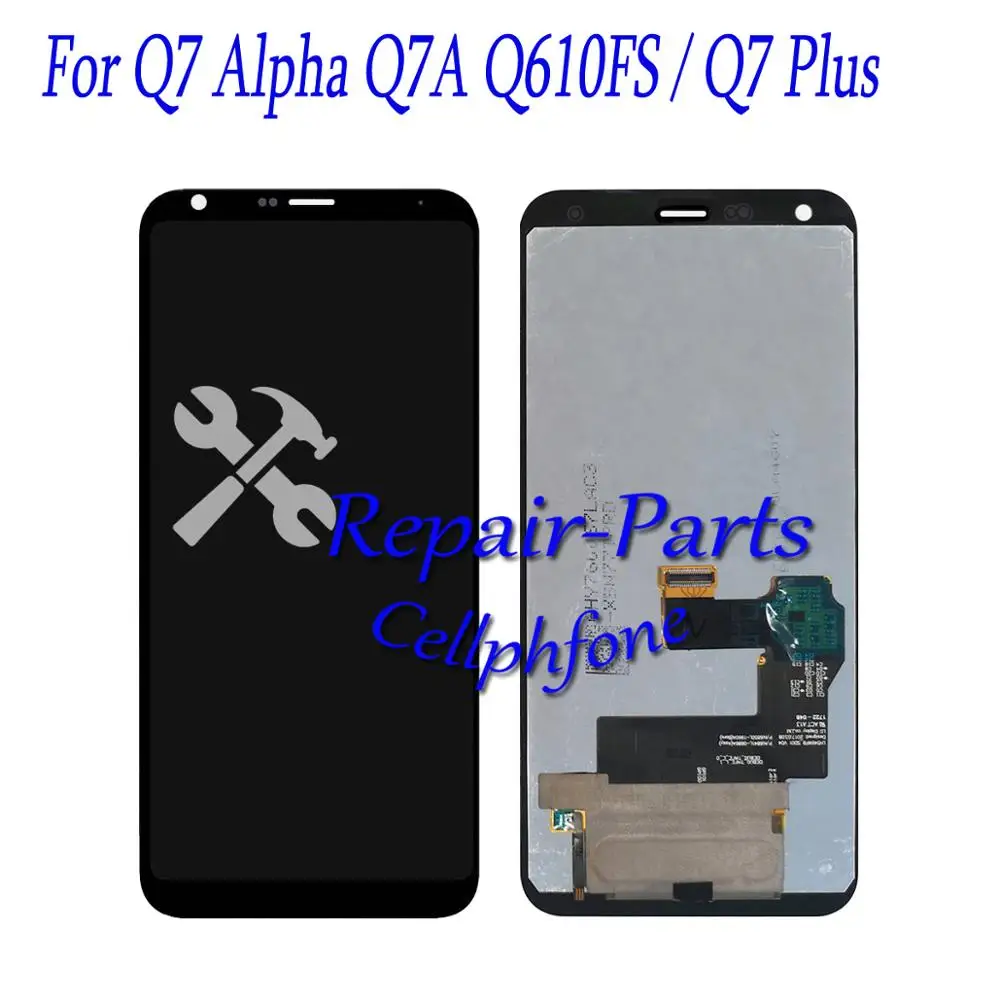 

5.5 inch Black Full LCD display + Touch Screen Digitizer Assembly For LG Q7 Alpha Q7A Q610FS / Q7 Plus Q610ZAW Q610