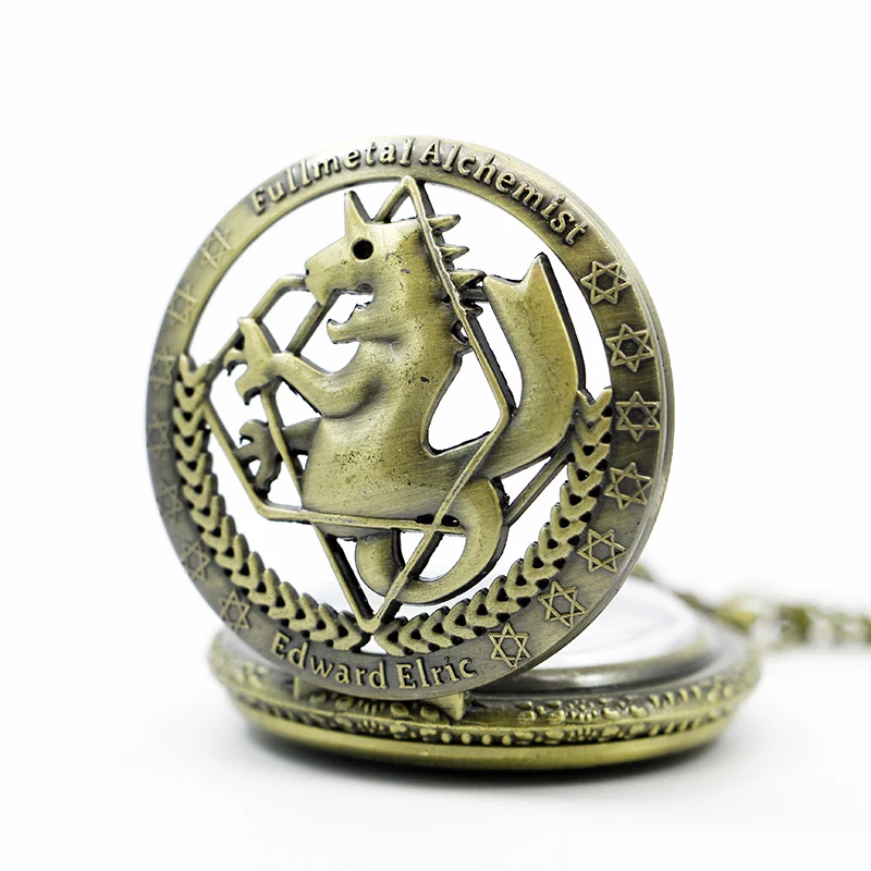 Классический ретро Кварцевые масоны масонство мужские карманные часы Винтаж антикварная подвеска Fob часы Античная бронза TD2015