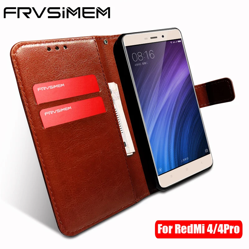 

Case For XiaoMi RedMi 4 RedMi4 4Pro Pro Prime Fashion Flip Cover Wallet Stand Leather + Soft TPU Cases Capa