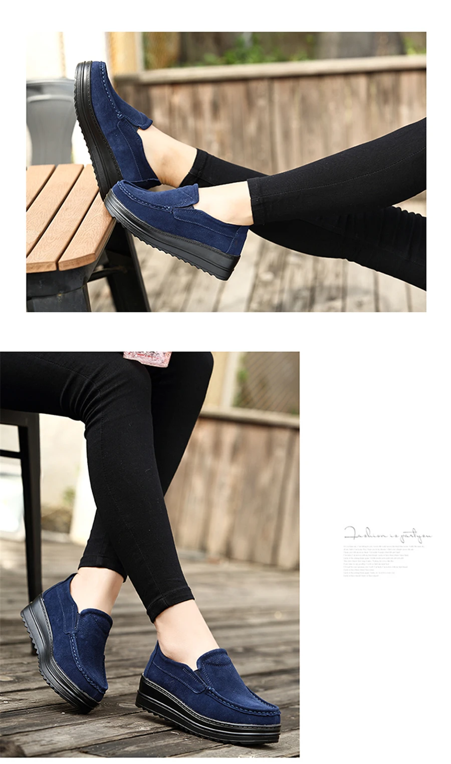 Осенняя женская обувь на плоской подошве; обувь на платформе; Кожаные Замшевые Мокасины без застежки; Chaussure Femme; удобные кроссовки; женская обувь; 329