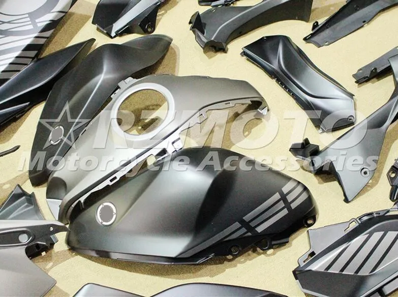 4 подарка YZF R3 R25 ABS впрыска обтекателя комплект для Yamaha YZFR3 YZFR25 полный набор обтекателей обвесов Cowling матовый серый
