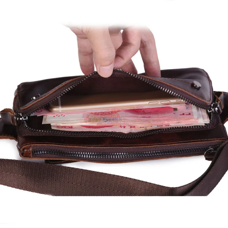 Мужская поясная сумка из натуральной кожи с масляным воском, поясная сумка, сумка для телефона, сумка для путешествий, Мужская поясная сумка, сумка на плечо, нагрудная сумка