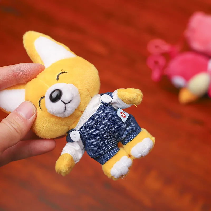 1 шт. 10 СМ Корея Pororo маленький пингвин плюшевые игрушки для брелка Pororo и его друзья меховой шарик-подвеска мягкие куклы Подарки toy134
