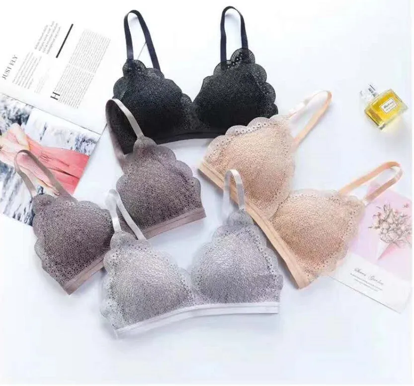 

Sexy Lace Bras For women Push Up Bra Seamless Lingerie Bralette Wire Free Brassiere Underwear Thicken Cup Female Intimates