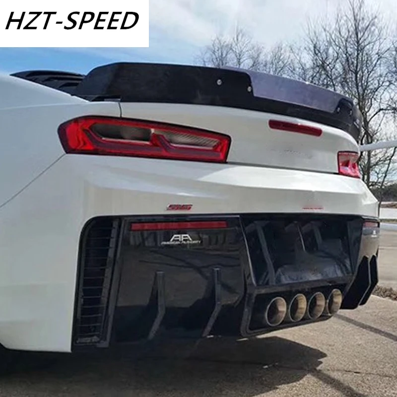 Для CHEVROLET CAMARO модификация полупрозрачный Задний Спойлер ABS задний спойлер для CHEVROLET
