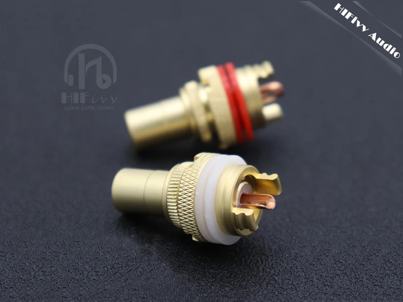Hifivv аудио усилитель rca усилитель RCA HI-end RCA аудио Медный позолоченный штекер rca разъем