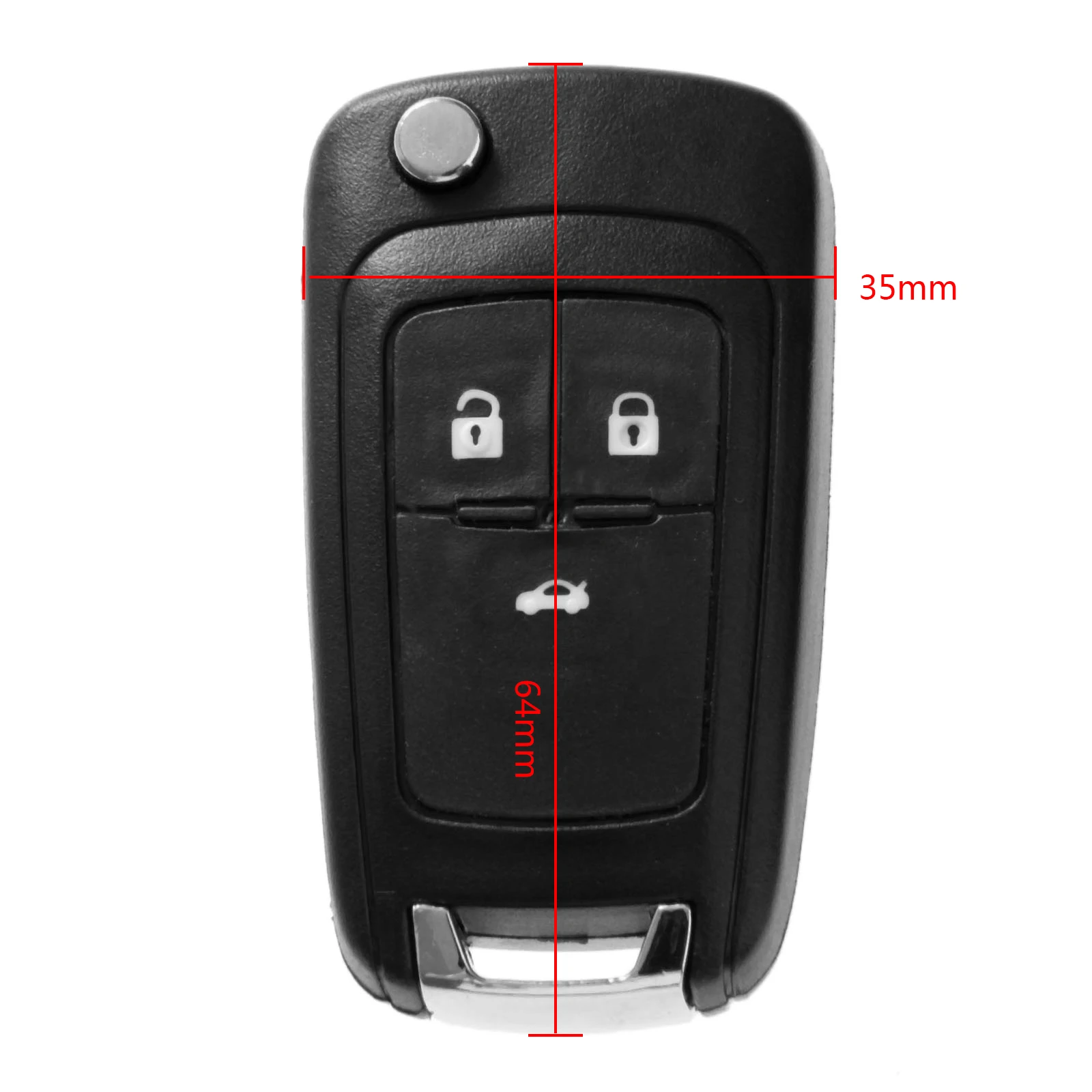 3 кнопки автомобиля дистанционного ключа оболочки чехол Fob для Vauxhall Opel Astra Insignia Aveo Cruze автомобильные чехлы Uncut Blade