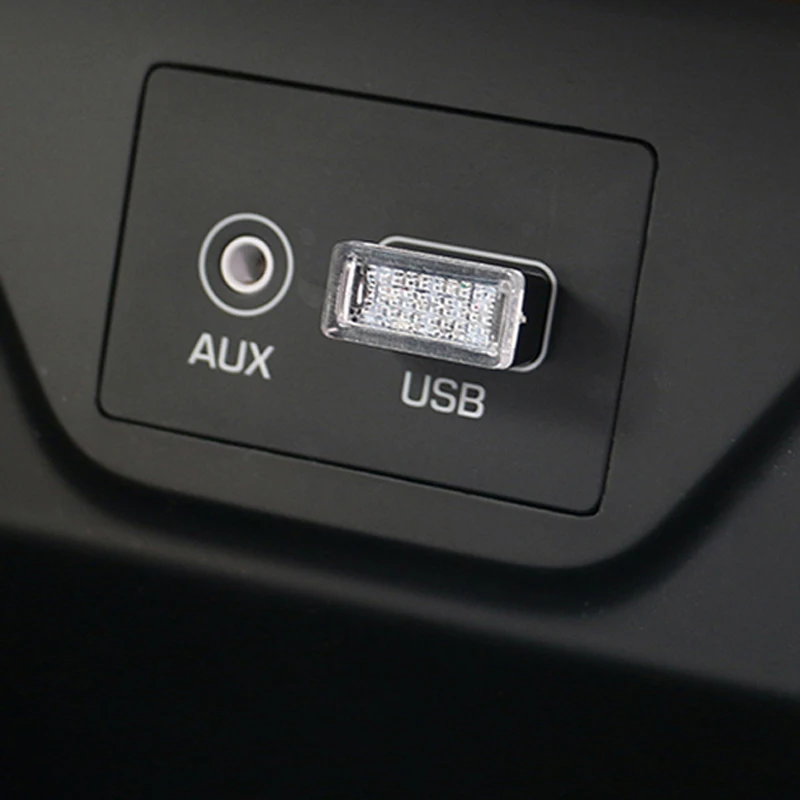 1 шт. автомобильный Стайлинг USB атмосферный светодиодный свет Автомобильные