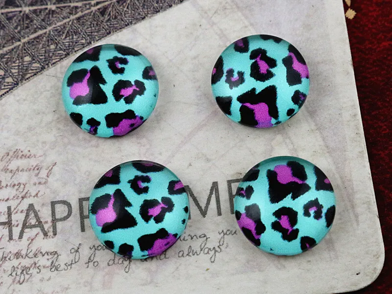 Новая мода 20 шт 12 мм ручной работы фото стеклянные кабошоны E4-51