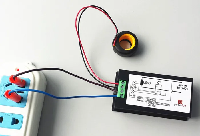 AC 80 260V LCD цифровой 100A вольт ватт измеритель мощности Амперметр Вольтметр 110V 220V