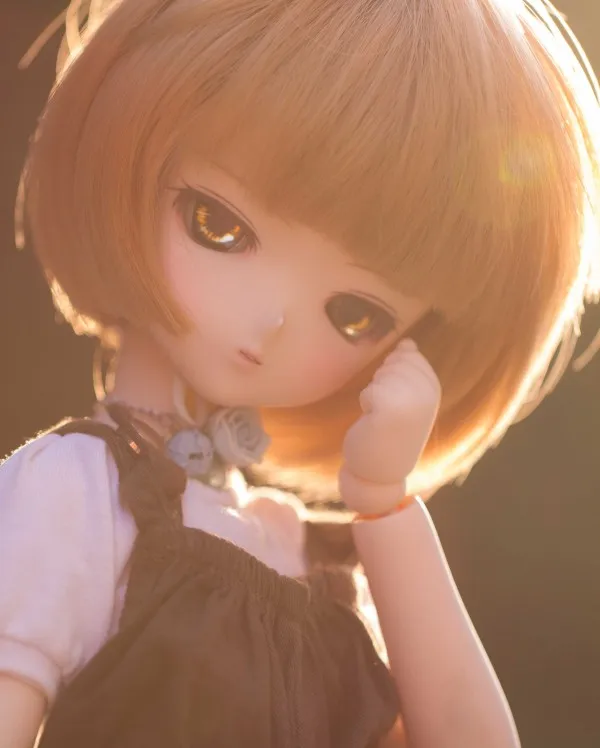BJD кукла каштановые волосы парики для 1/3 BJD DD SD MSD YOSD дядюшка кукла высокая температура провода волосы парики кукла