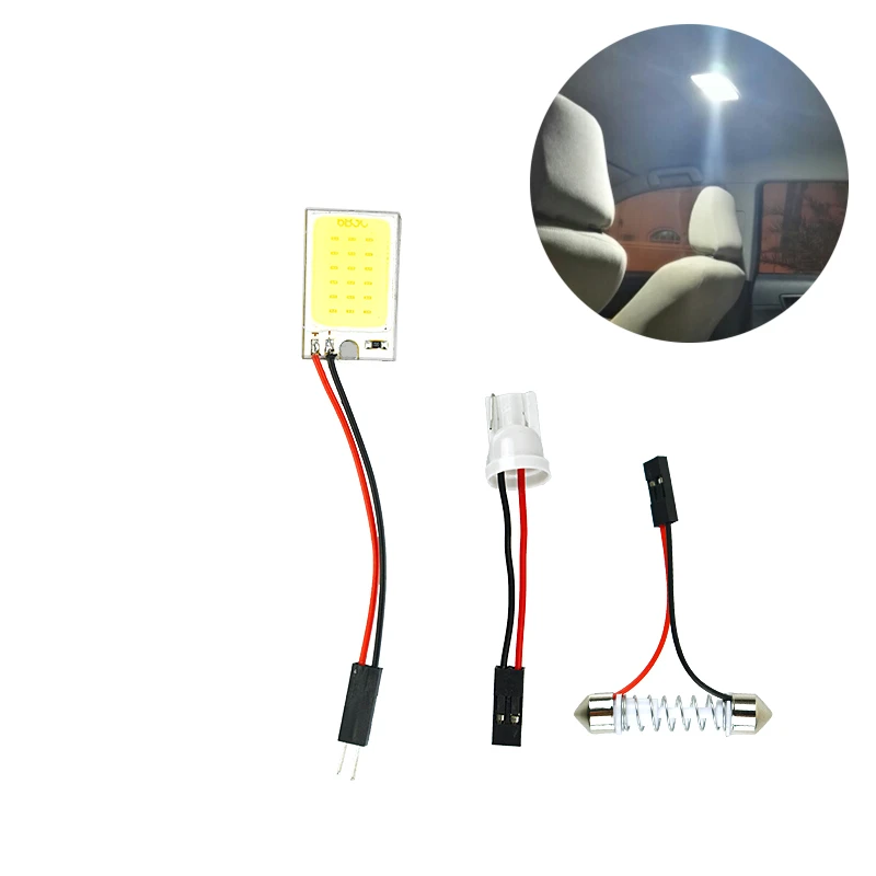 

LED Dome Map Light Bulb COB reading light Auto Interior LED panel