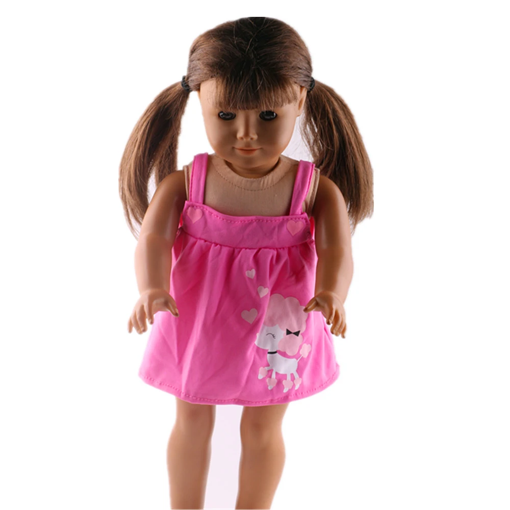 american girl doll pink dress