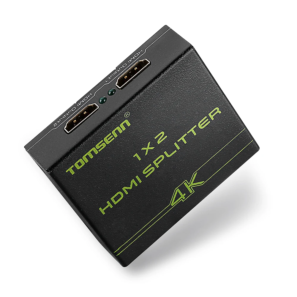 HDMI сплиттер 1X2 Full HD 3D видео сплит 1 в 2 выход усилитель двойной дисплей для HDTV DVD PS3