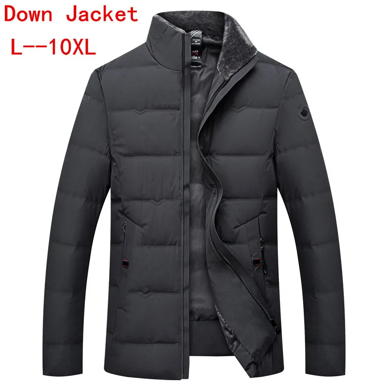 Большие размеры 10XL 8XL 6XL 5XL пуховая куртка мужская брендовая одежда ultra light packable