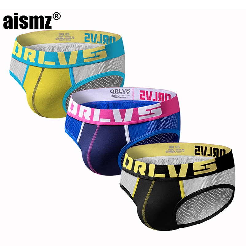 Aismz горячее сексуальное мужское нижнее белье трусы 5 шт./лот Ropa Interior Hombre мужские