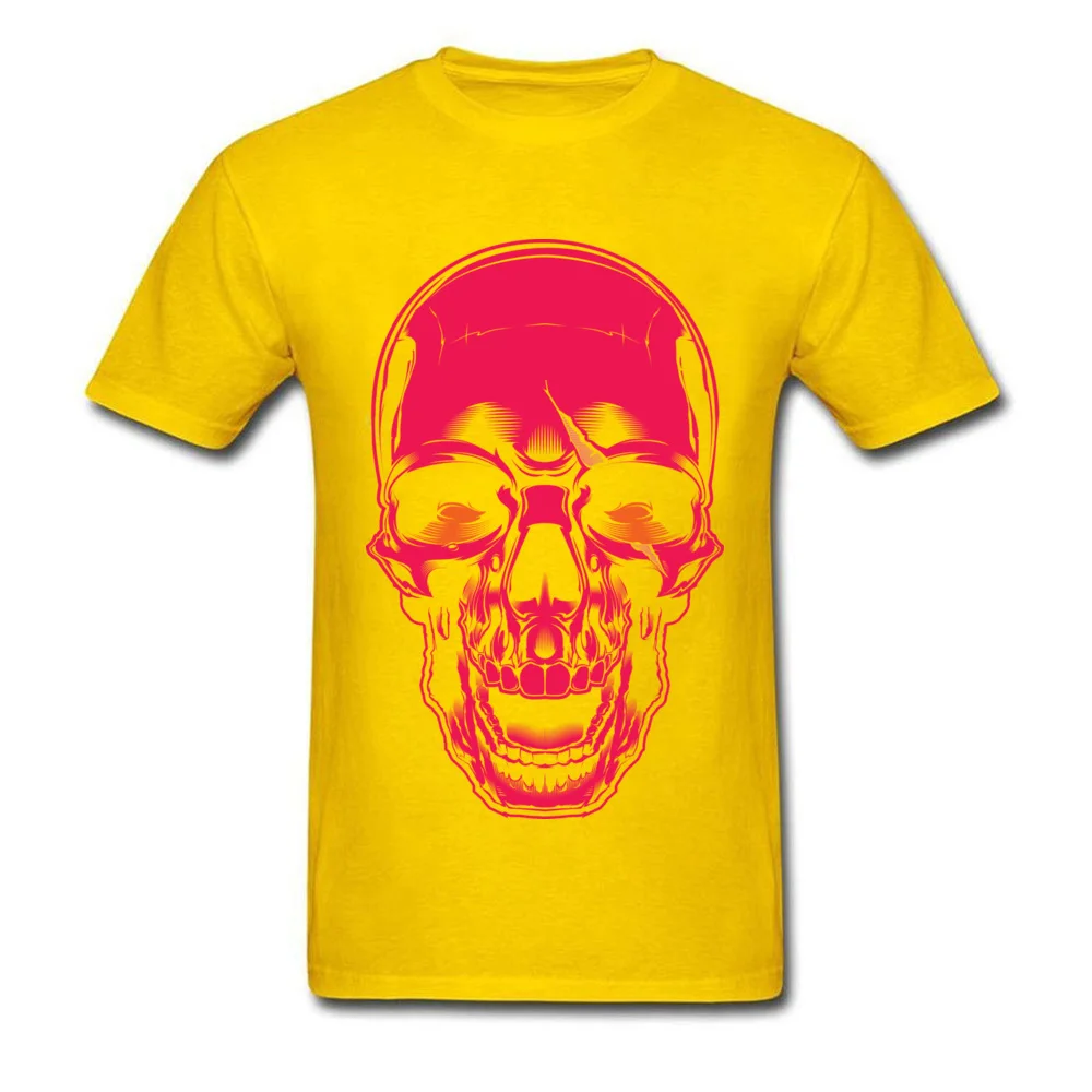 Evil skull_yellow