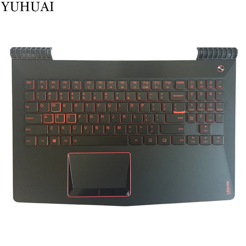 

100% NEW US laptop keyboard for Lenovo Legion Y520 R720 R720-15IKB US keyboard with Palmrest COVER AP13B000300