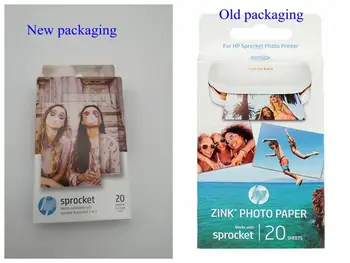 

Sprocket original photographic paper for hp ZINK Photo Paper Printing pocket photo printer zink paste photo paper tape adhesive