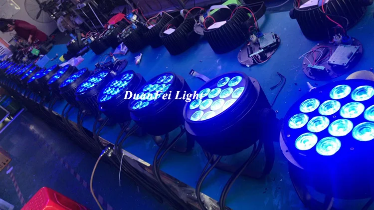12 led flat par-8