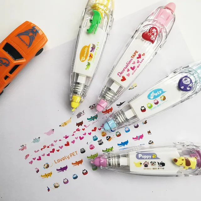 decorative office supplies blush pink school korea creative correction tape sticker cute cartoon book decorative student supply novelty office school supplies decorative office supplies blush pink school korea creative correction tape sticker cute cartoon book decorative student supply novelty office school supplies