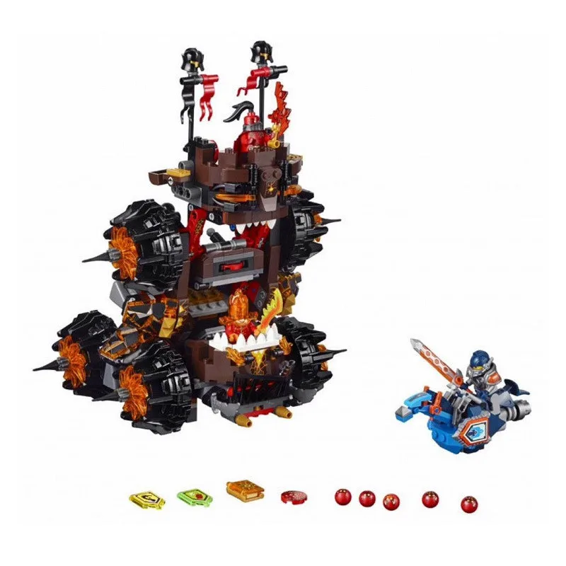 

Compatible Giftse Bela Nexus Nexo Knights Siege Machine Models Building Blocks Bricks Compatible Legoe Toys Gifts for Children