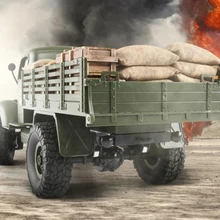 Подарок на Рождество для мальчика, Радиоуправляемый автомобиль, транспортер-2, 1:16 всего тела, нагрузка 36 см, 0,5 кг, 2,4 г, Радиоуправляемый автомобиль на 4WD, гусеничный, военный, Радиоуправляемый автомобиль на дистанционном управлении