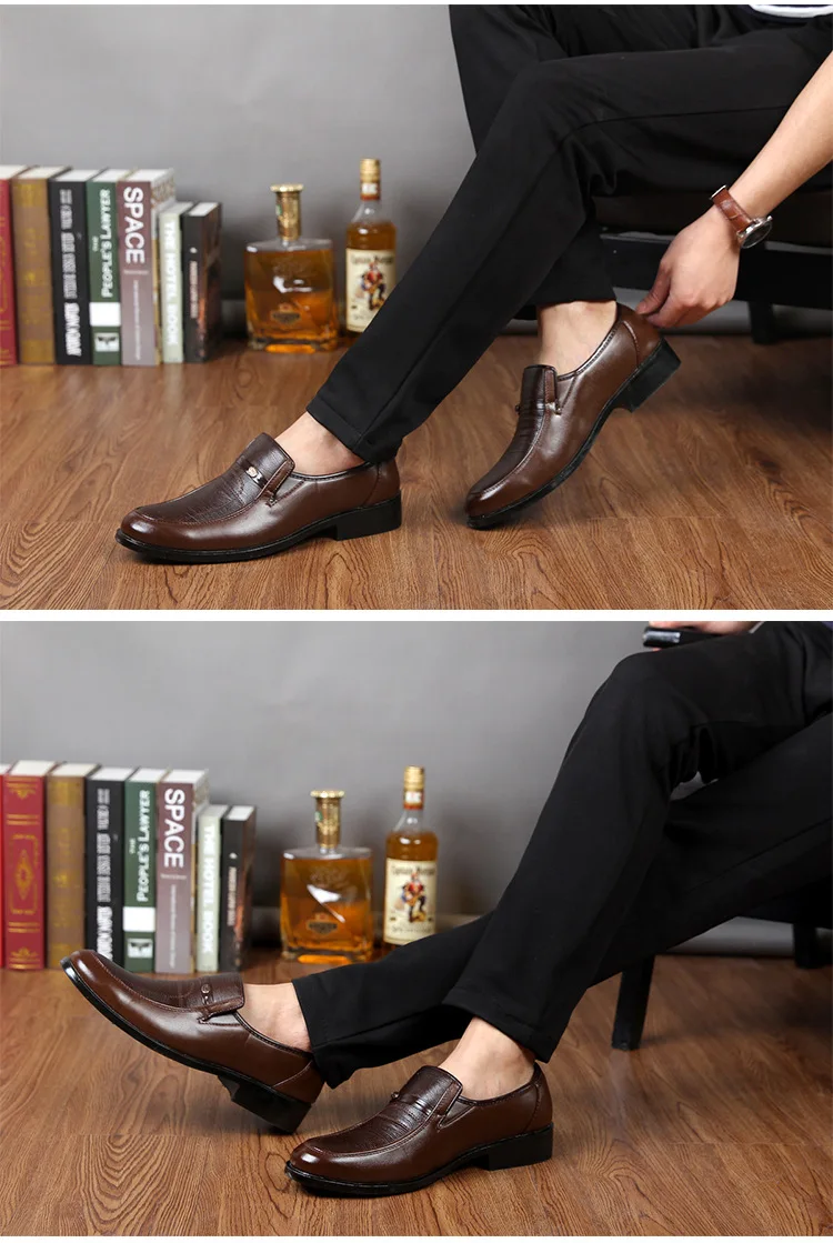 Итальянская Роскошная брендовая кожаная мужская официальная обувь, мужские классические туфли-оксфорды для мужчин, кожаные модельные