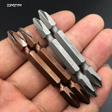 1 шт. PH2 электрическая отвертка Набор бит шестнадцатеричный хвостовик Магнитная Высокоуглеродистая сталь для крестовой головки 65 мм крестовая отвертка головка