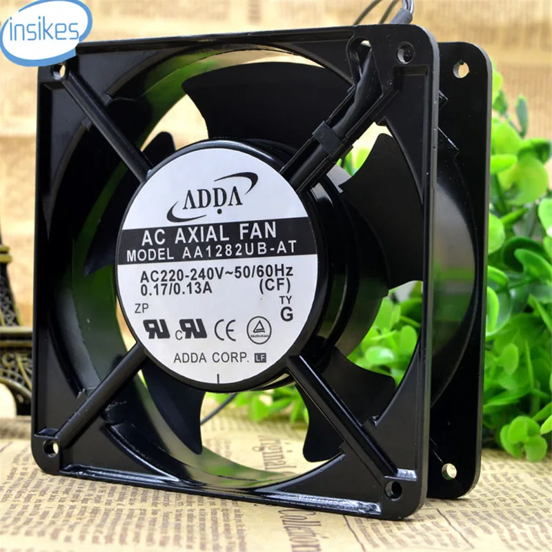 AA1282UB AT Double Ball Bearing Cooling Fan AC 220V 0.17A/0.13A 19W