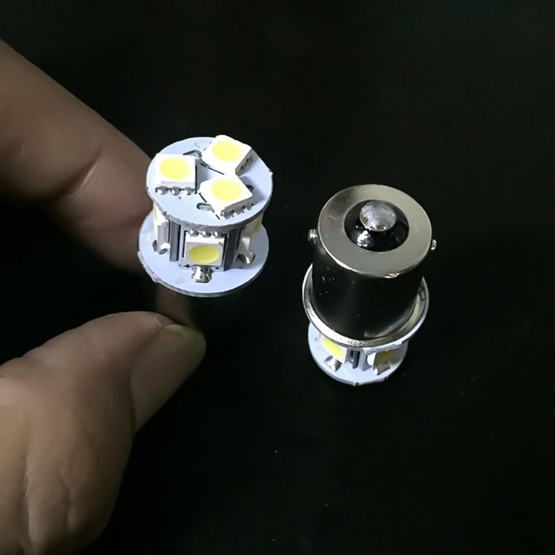 1 шт. автомобильная светодиодная лампа 1156 5050 8SMD светильник па задняя задние