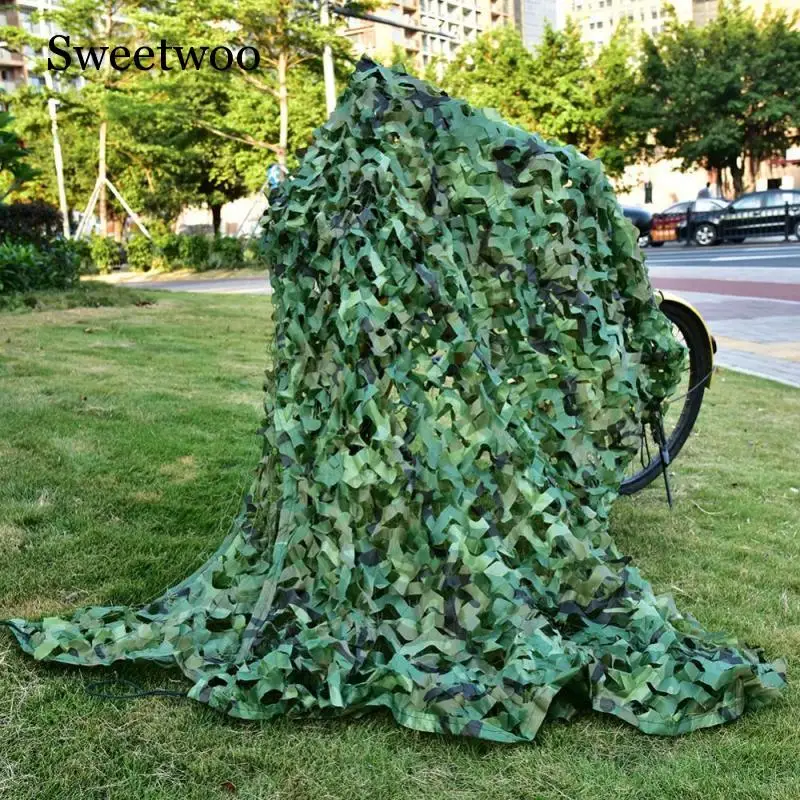 Камуфляжная сетка для кемпинга 2X3M 3X4M 4X5M настраиваемая камуфляжная лесных
