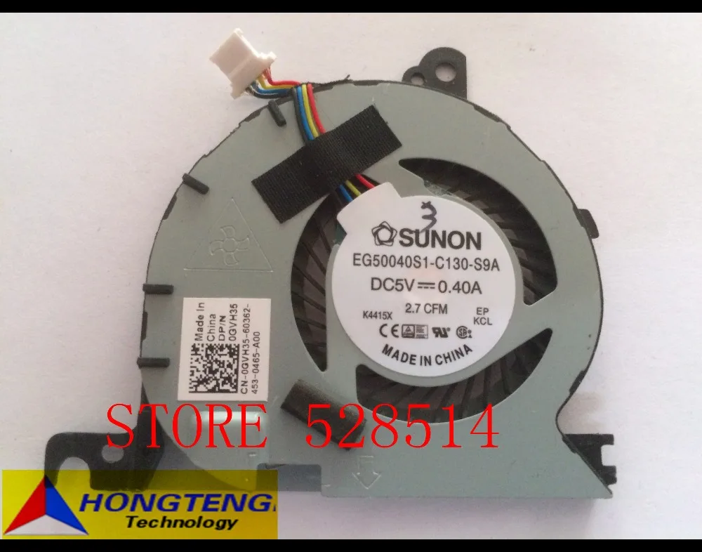 

Original Laptop CPU Cooling Fan For Dell Latitude E7240 7240 DC28000D6D0 GVH35 CN-0GVH35 KSB0605HC-CL1N 100% Test ok