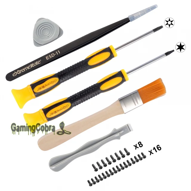 Special Price Screwdriver Set Opening Tool for Xbox One S Elite Controller with Cleaning Brush - XBOWP0041GC Special Price Screwdriver Set Opening Tool for Xbox One S Elite Controller with Cleaning Brush - XBOWP0041GC