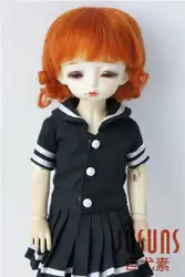 JD268 1/6 YOSD 100% парики из мохера для кукол 6-7 дюймов с короткими и Курчавый BJD парик мохеровая кукла аксессуары