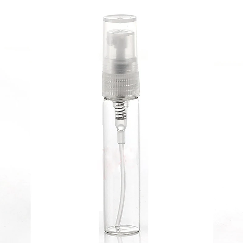 10PCS 5ml Atomizer Spray Mini Portable Glass Bottle Perfume Refills Transparentin Refillable
