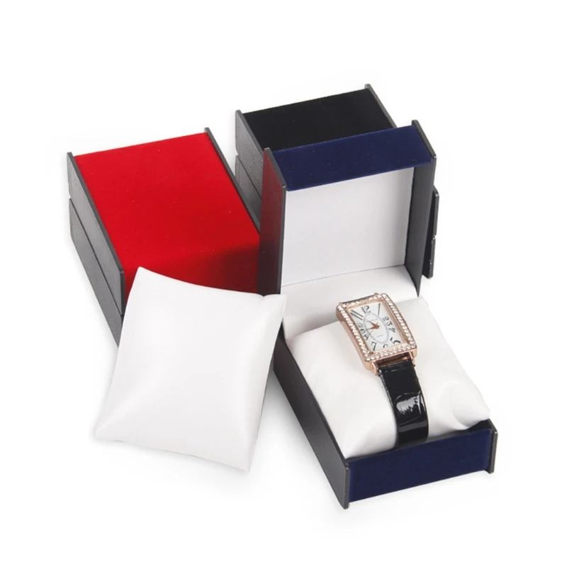 JAVRICK Deluxe бархатные наручные часы держатель для хранения дисплей витринный футляр-органайзер коробка подарок ГАИ