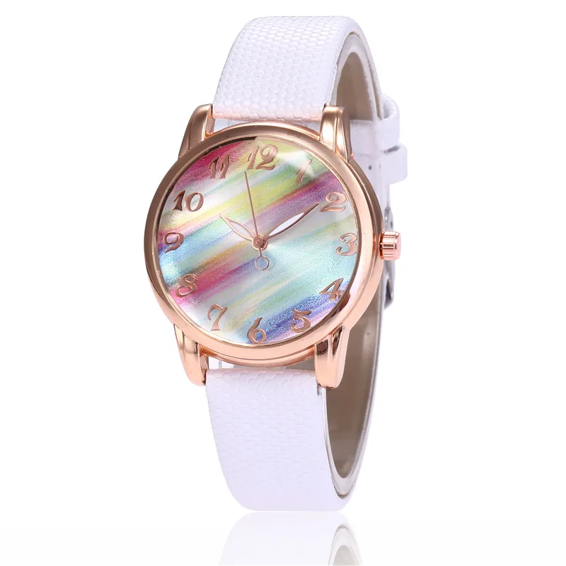

New 56 Women Watch Exquisite Quartz Ladies Watches Montre Femme Waterproof Leather Female Clock Reloj Mujer Horloges Vrouwen
