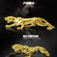 Leopard автомобиль орнамент, большой размер, чистый металл позолота 928 г автомобильные аксессуары для интерьера украшения