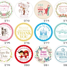 Диаметр 4 см Индивидуальные имена Дата бумажных бирок Свадебная коробочка для сладостей подарок тег DIY Подарочная этикетка деревенский Свадебный декор DIY ремесло