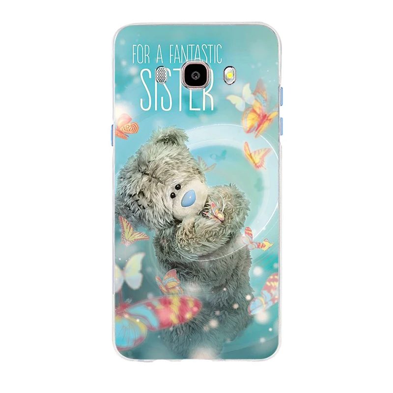 Чехол для Samsung Galaxy S6 S6edge A7 S7edge S8 S9 Plus A5 J5 J7 2016 Tatty Teddy Me To You Bear мягкий силиконовый