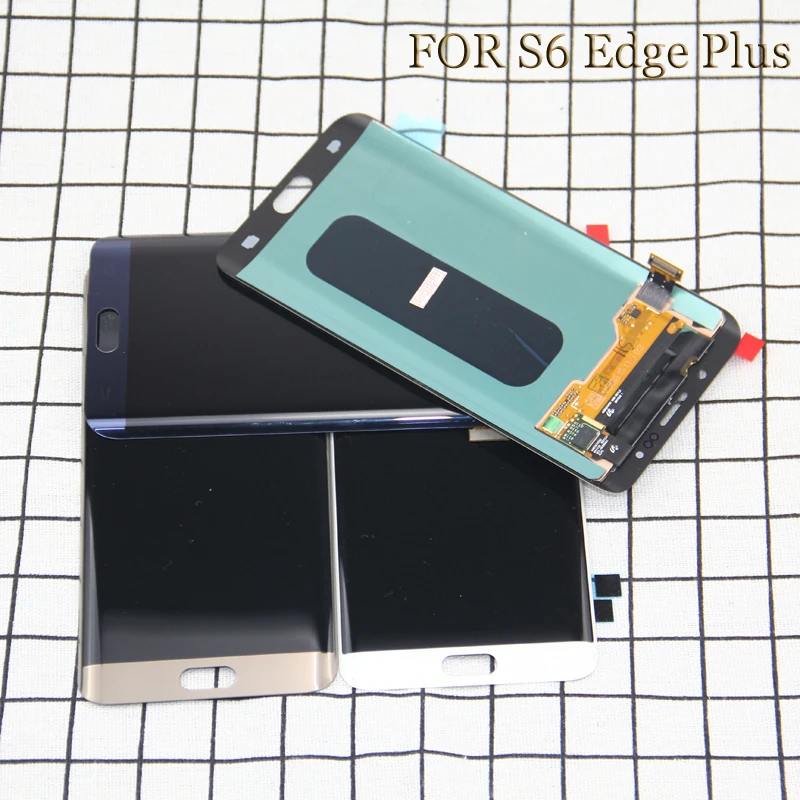 S6 Edge Plus экран для Samsung Galaxy EDGE G928 G928F ЖК-дисплей сенсорный дигитайзер номер