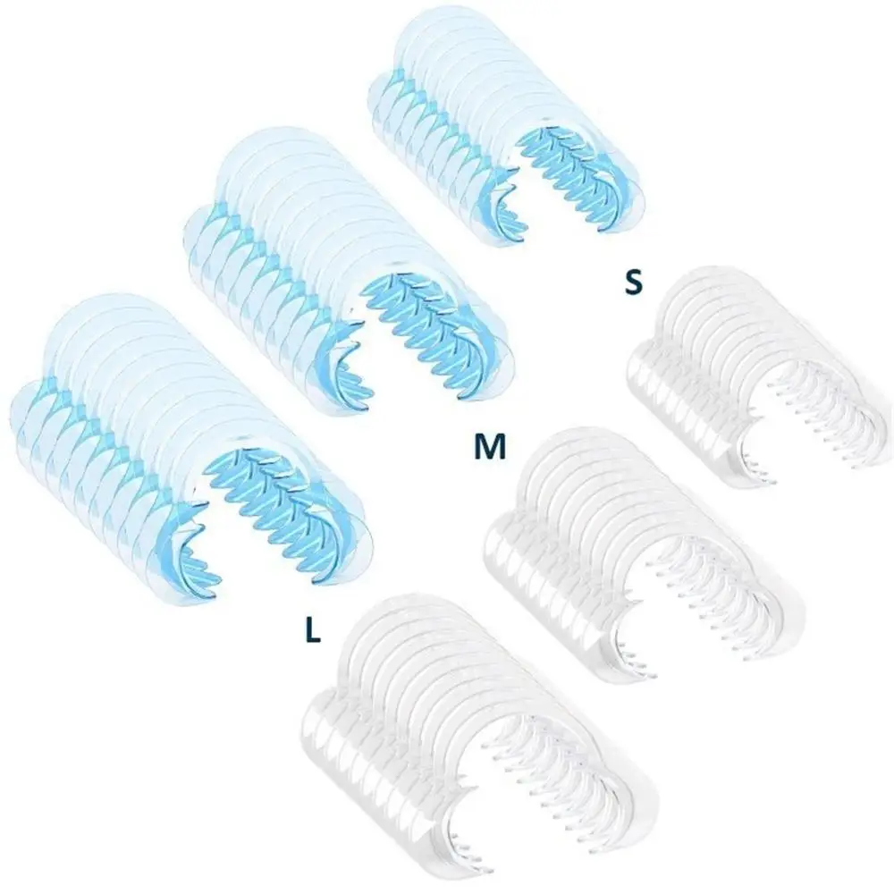 

5pcs 3 size White Blue C Shape Lip Mouth Opener Dental Intraoral Cheek Retractor Tooth Whitening Tools