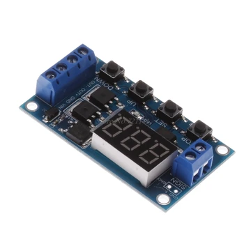 

12 24V Trigger Cycle Timer Delay Switch Circuit Board MOS Tube Control Module