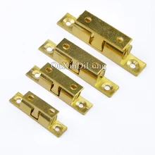NEW 10PCS Brass Cupboard Drawer Cabinet Double Ball Catch Door Latch Touch Beads Lock Spring Clip Cabinet Door Catches
