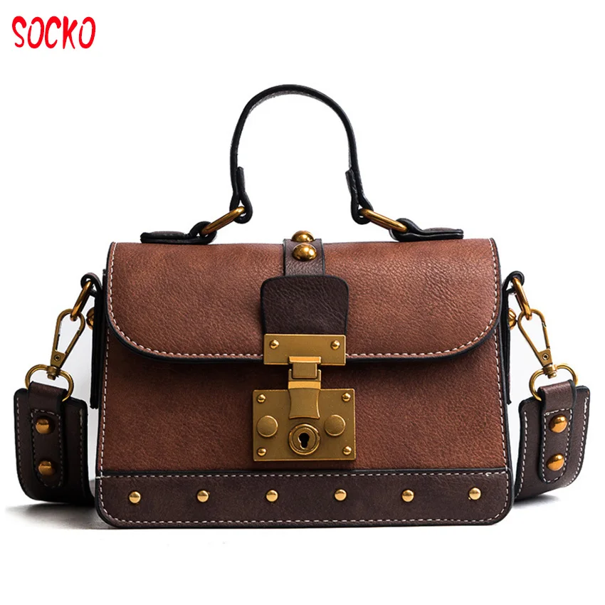 2018 New Female Bag Retro Small Bag Lady Handbag Shoulder Bag Fashion ...