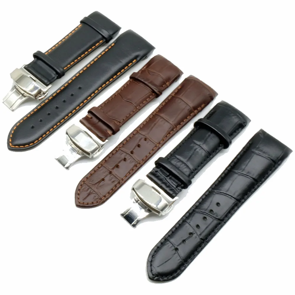 Handmade For Tissot T035 Watch Band Strap Genuine Leather Curved End Watchband 22mm 23mm 24mm Steel Buckle Wrist Bracelet Handmade For Tissot T035 Watch Band Strap Genuine Leather Curved End Watchband 22mm 23mm 24mm Steel Buckle Wrist Bracelet