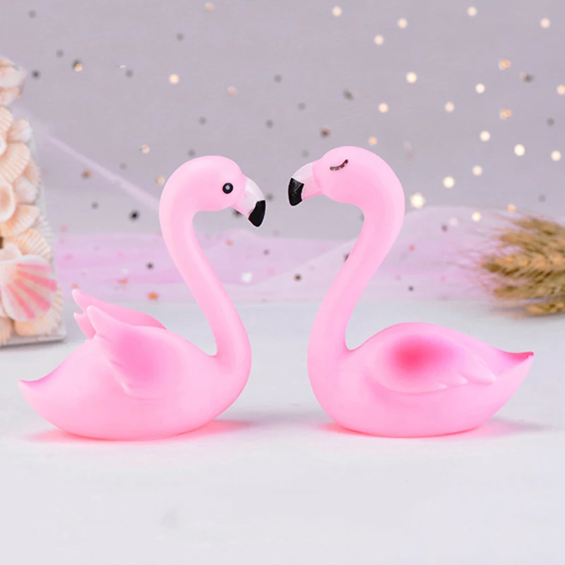 3D сидение положение Розовый фламинго торт Топпер для свадьбы День рождения торт для детского праздника выпечки DIY украшения поставки