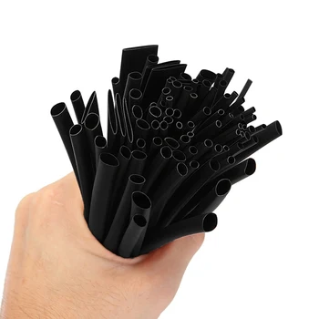 

100Pcs Set 7 Color Polyolefin Halogen-Free 2:1 Heat Shrink Tube Tubing Sleeve for Wrap Wire Sleeve Cable Sleeving Kits