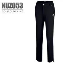 PGM одежда для гольфа женские дышащие быстросохнущие брюки для гольфа женские летние удобные Эластичность Тонкие черные брюки-Капри